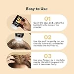 Dry Shampoo Powder (0.29 oz), Volumizing Powder Dry Shampoo for Women & Men, Travel Size Hair Powder for Root Fuller Look, Refreshing Hair - Image 5