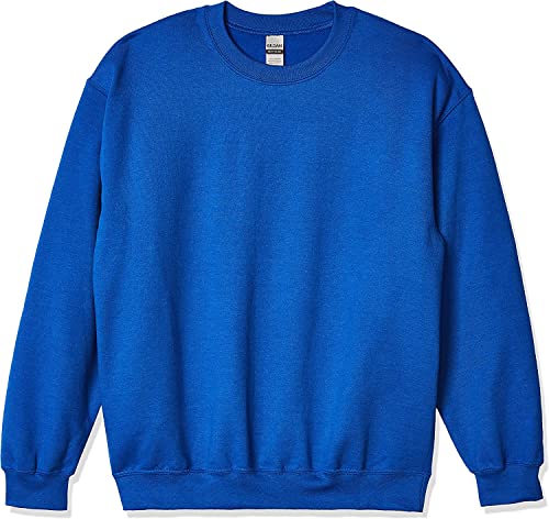 Sweat col rond Gildan G18000 polaire bleu marine XL pour vos moments de détente en extérieur