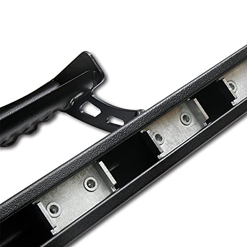 Estribos para Jeep Wrangler JK 2007-2018, acero negro miniatura 7