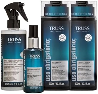 Kit TRUSS Uso Obrigatório Antiafinamento (4 Produtos)