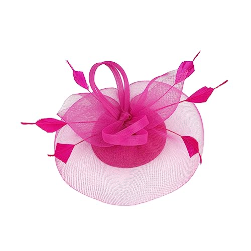 Fascinateur avec voile pour mariage et tea party chic | 4 pièces
