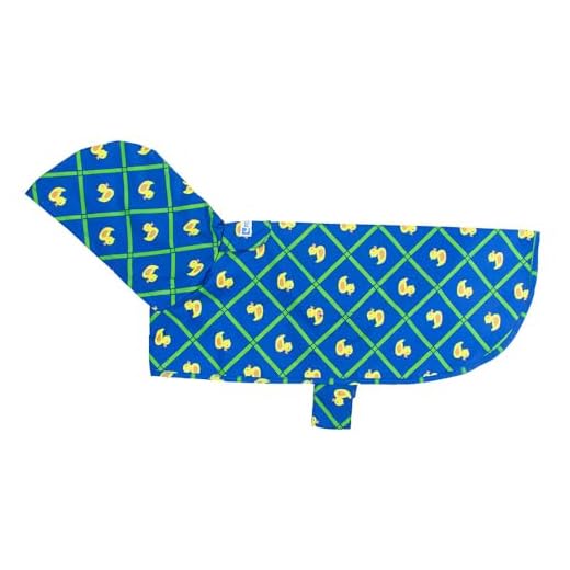 RC Pet Products Packable Dog Rain Poncho, Rubber Ducky, Small