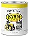 Rust-Oleum 7443502 Specialty Farm Equipment Brush On Paint, Quart, John Deere Yellow