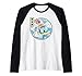 Surfing Tostadora Mantequilla de Maní Tostada Jalea Japón Olas Kawaii Camiseta Manga Raglan