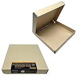 Lineco, Archival Tan 3-Ring Binder Preservation Album Box 12.25 x 11.25 x 2 Inch....