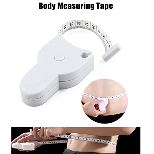 Cinta métrica retráctil 150 cm para medir cuerpo miniatura 3