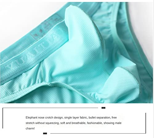 Men's Elephant Nose Briefs Underwear,Fashion Thong Nylon Breathable3