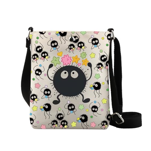 XYANFA Anime Inspired Crossbody Bag Cartoon Movie Fans Gift Japanese Anime Lovers Crossbody Bag