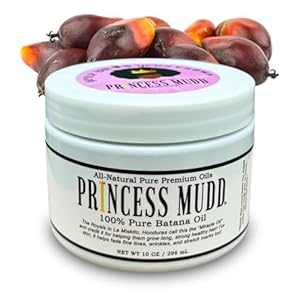 Pure Honduran Batana Oil for Hair – Natural Premium Butter for Dry, Damaged, Brittle Hair – 10oz