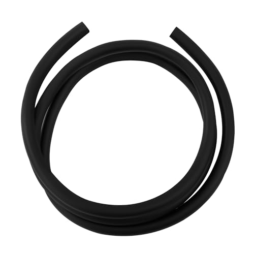 Tunejoy Manguera de Combustible 1 Metro Tubo de Gasolina Flexible Manguera de Gasolina ID x OD: 4,8 x 8,5 mm para Motosierras Sopladores Lavadoras a Presión Negro