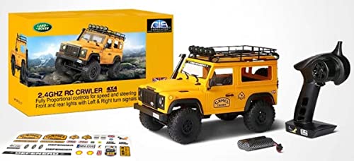 1:10 Scale Land Rover Camel Trophy SUV with Lights, 2.4 Ghz and Rechargeable Batteires
