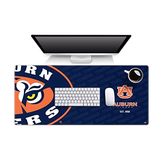 YouTheFan NCAA Auburn Tigers Logo Series Desk Pad