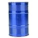 Niiyen Attraente barile di Carburante per Auto RC, Serbatoio di Carburante per fusti di Metallo in Scala 1/10 con buona Durata per RC Crawler Axial Car Scx10(FZ0001NB Blu Scuro)