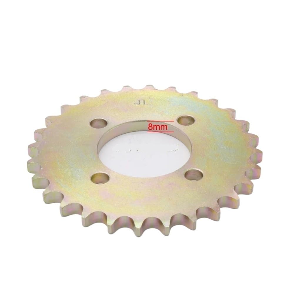 Piñón de 31 dientes apto for cadena 530# ATV Jinling 250cc 300cc | Placa impulsora de acero endurecido diseñada con 31 dientes for engranar con cadenas de paso 530