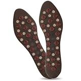 Magnetic Insoles for Women & Men for Nikken Kenko mStrides 20201 -Shoe Insoles Men/Women for Work, Running, Walking -Comfortable Sneaker Magnetic Acupressure Foot Support -Shoe Accessories(Small, 5-9)