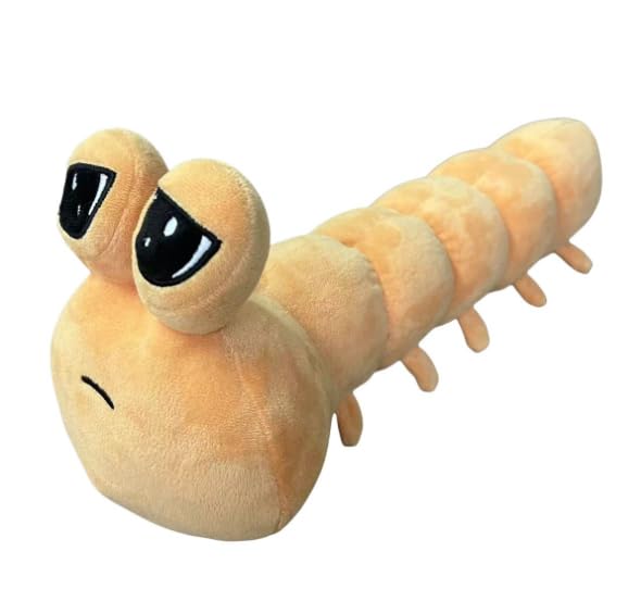 40cm Alien Pou Plush Toy Alien Pou Stuffed Animal Pillow Doll Cartoon Big Eye Alien Anime Plush Figure Toy for Girl Boy Childrens Gift (Black Mouth)