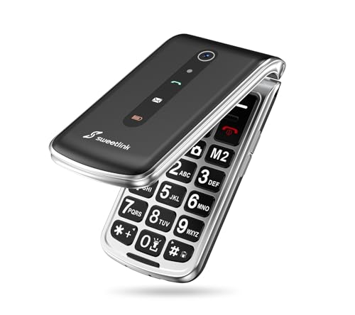 SweetLink-F1-Telefono-Movil-para-Personas-Mayores-2G-gsm-Telefonos-Moviles-con-Tapa-Teclas-Grandes-y-Volumen-Alto-Boton-SOS-Bateria-1000mAh-Doble-SIM-Contactos-con-Imagenes-Pantalla-24