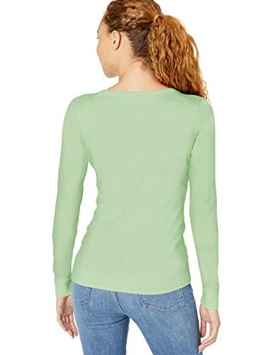 Image of Amazon Essentials Women's Long-Sleeve Lightweight Crewneck Sweater, Flattering (Available in Plus Size)