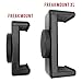 FREAKMOUNT - Rubber & Plastic Freaky Strong Magnetic Phone Mount - for Motorcycles, Gym, Toolbox, Mechanics -Perfect for Wireless Earphones - Strong Spring Grip