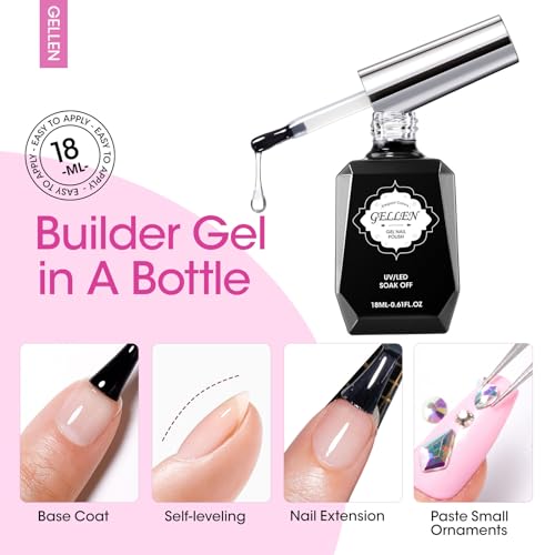 Set de 3 esmaltes gel GELLEN Builder Nail 18ml miniatura 2