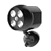 Motion Sensor Light, Lee Lighting 600 Lumen Motion Detector, IP65 Waterproof Outdoor Lights with Japan-Made Sensor, Battery Operated, Security Lights for Wall, Garden and Driveway (Black)