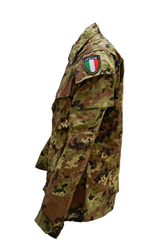 Tarnanzug, militärischer Gefechtsanzug, Ripstop, Tarnfarbe grünlich – Bild 4