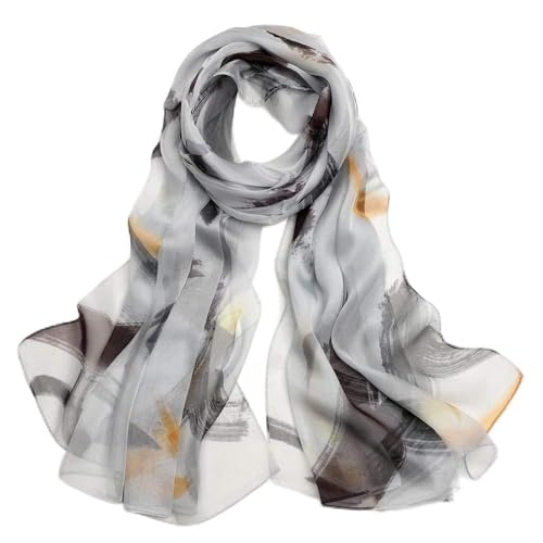 Foulard en gaze de soie anti-irritation écharpe légère et douce