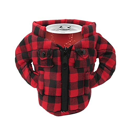 Gadgetime USA Can Cooler Vest - Insulated Beverage Cooler -