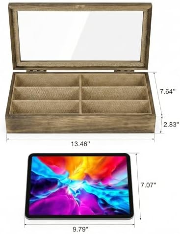 SRIWATANA 6-Slot Sunglasses Case