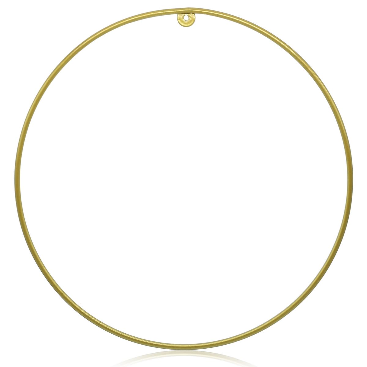 Metal Round Ring Gold Colour 12X12 inch Big Stand Golden Metal Ring for Resin Clock, Resin Frame, Resin Coaster, Home Decoration, MRGR12INC | Resin Clock & Frame Use, Steel Construction, Single Piece, Hanging Loop Included, Home Decoration-image-39