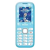 Lexibook Disney Frozen Die Eiskönigin Elsa 2G Handy, Dual SIM, FM-Radio, Akku, blau / weiß, GSM20FZ