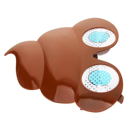 Homoyoyo Trendy Sunglasses in Funny Design for Men Party Glasses Creative Poop Shape for Photo Accessories