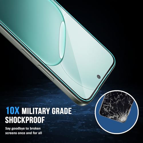 Image of ArmourPro Military Grade Gorilla Tempered Glass Compatible For Oppo A6x (6.75 Inch) With Easy Installation Kit for Smartphone| Edge-To-Edge Protector Coverage | Black, Pack of 2