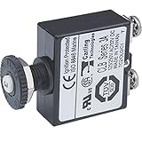 Blue Sea Systems Push Button Reset Only Screw Terminal 3A Circuit Breaker