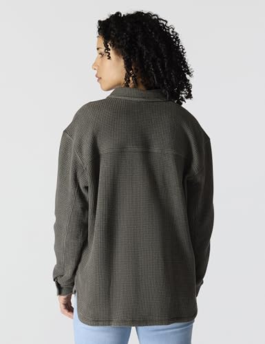 Carhartt Women's Oversized-fit Heavyweight Waffle Knit Shirt3