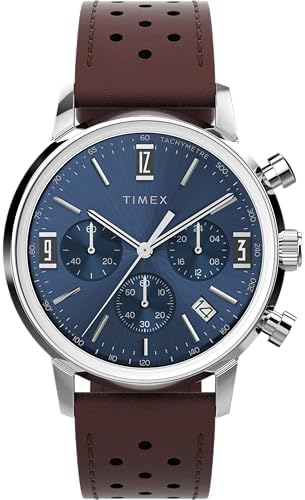 Timex Men's Marlin 40mm Watch - Black Strap Black Dial Stainless Steel Case