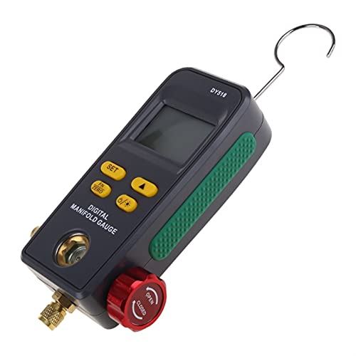 Gas Leak Detector Refrigeration Digital Manifold Gauge Meter Hvac Vacuum Pressure Temperature Test Natural Gas Leak Detectors #TOP1