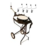 inklusive Dixon Snare Schlagzeugwagen für 4 Toms, mit Snare, Hi-Hat Halterung, 4 Beckenhalter