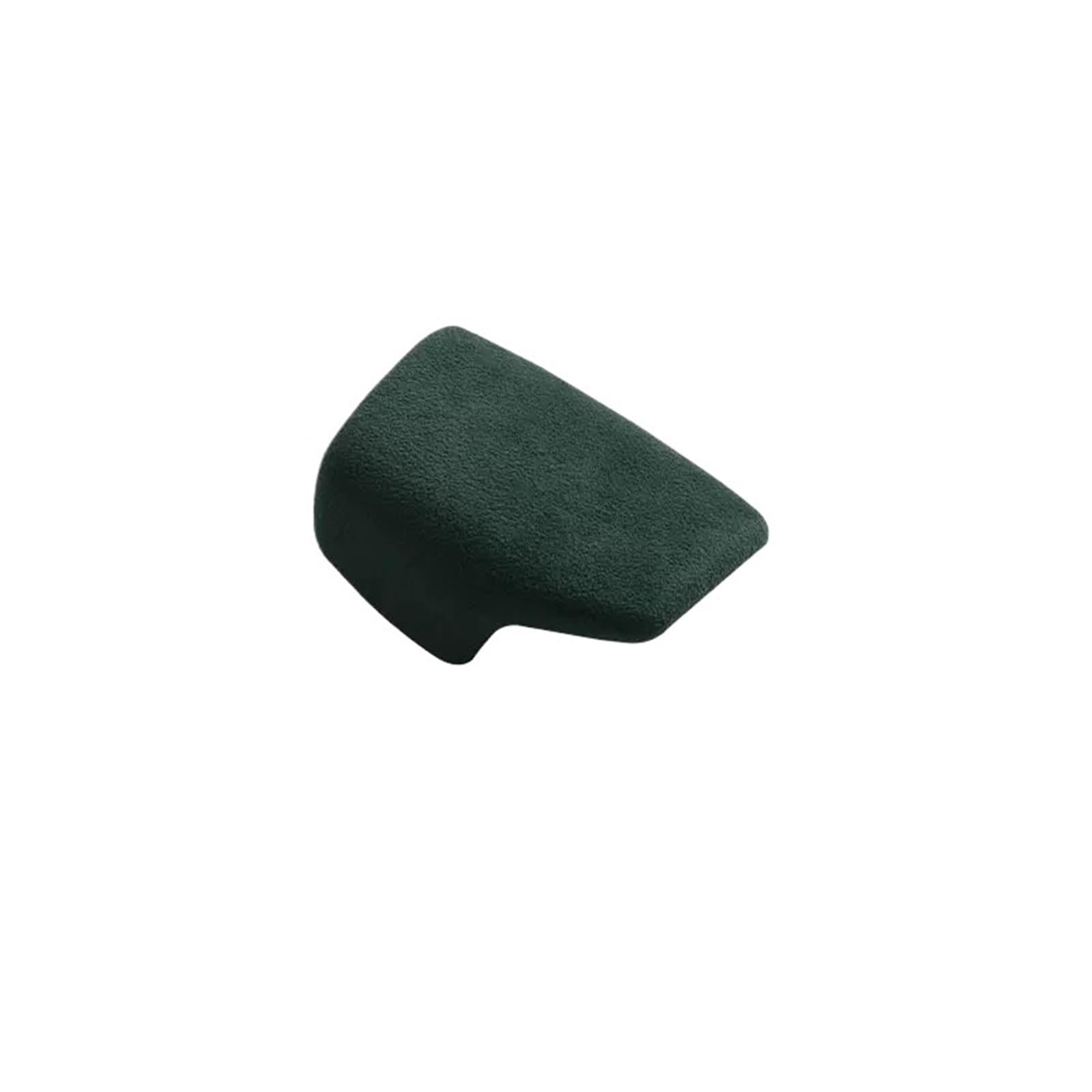 Gear Knob Cover Fit for Audi Sport B9 F5 FY A4 S4 A5 S5 RS4 RS5 Q5L SQ5 Q5 Q7 Gear Shift Knob Cover Trim Made of Alcantara Car Interior Gear Shifter(Green RHD)