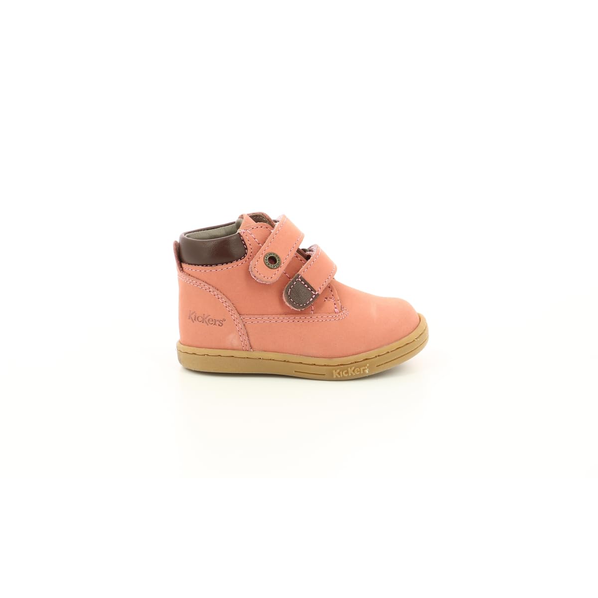 Kickers Bonzip Botines/Low Boots Chicas Blanco/Plateado Botas De Caña Baja Shoes