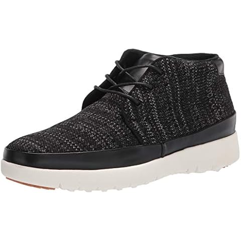 Stacy Adams Hartley Mid-Sneaker Boot Chukka Herren, Schwarzgrauer Strick Cover