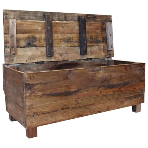 Banc en bois d'acajou authentique pour créer une entrée chaleureuse - 5