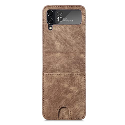 Capa Para Samsung Galaxy Z Flip 4, Resistente A Choques, Anti-queda, Leve, Destacável, Carteira Mult