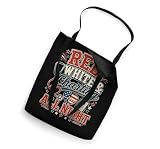 Red White and Charting All Night Patriotic Nurse 4th of July Tote Bag