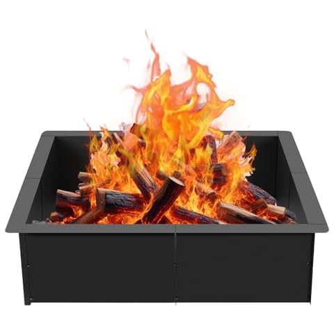 Skcoipsra 34-Inch Fire Pit Ring Cover
