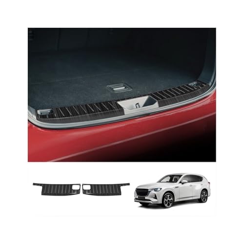 Protecteur de pare-chocs arrière en acier inoxydable pour Mazda CX60 2022 2023