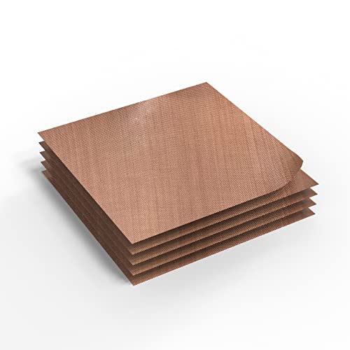 Dörrfolie Antihaft mit Teflonbeschichtung 33 cm x 30,5 cm 5er Pack Kitchella Cover