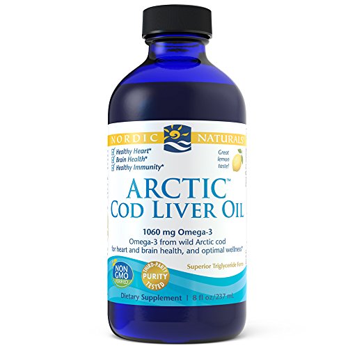 Nordic Naturals Artic Cod Liver Oil, Lemon, 8-Ounce Bottle by Nordic Naturals (English Manual) Cover