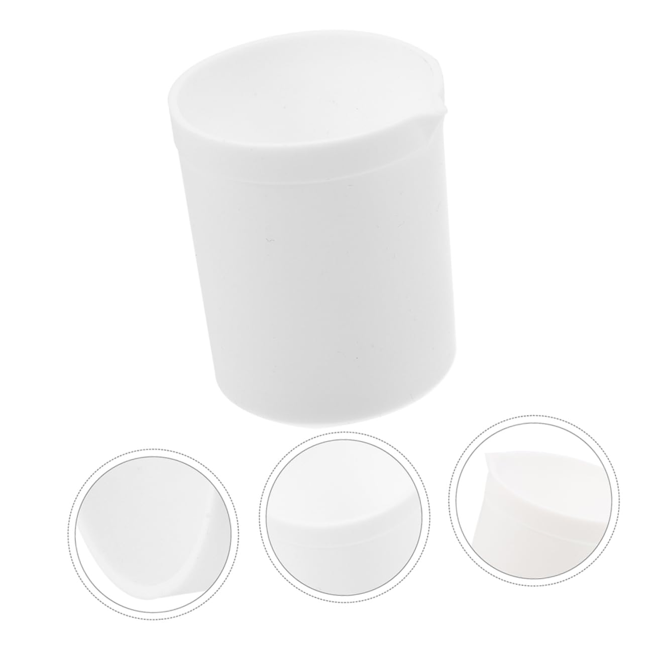 PTFE Beaker Mug Measuring Cup Beaker Mug Sturdy Material for Lab Daily Use