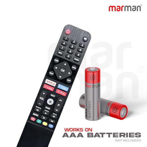 Image of marman Compatible with Panasonic TV Remote Control Original Suitable for 4K LCD UHD OLED TV Infrared Non Voice Command with Streaming Apps - No Programming Needed